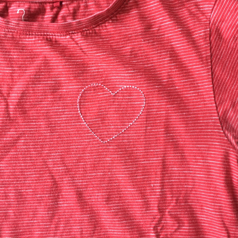 RED STRIPED TOP ❤️ - Picture 2 of 3